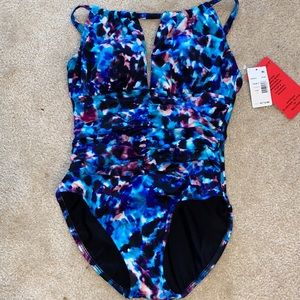Magicsuit Blue and Purple Swimsuit